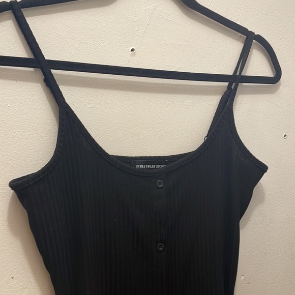 NWOT Black Midi Dress - Picture 2 of 4